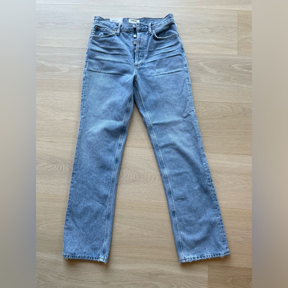 AGOLDE Lana Jean Mid Rise Vintage Straight - Picture 3 of 10